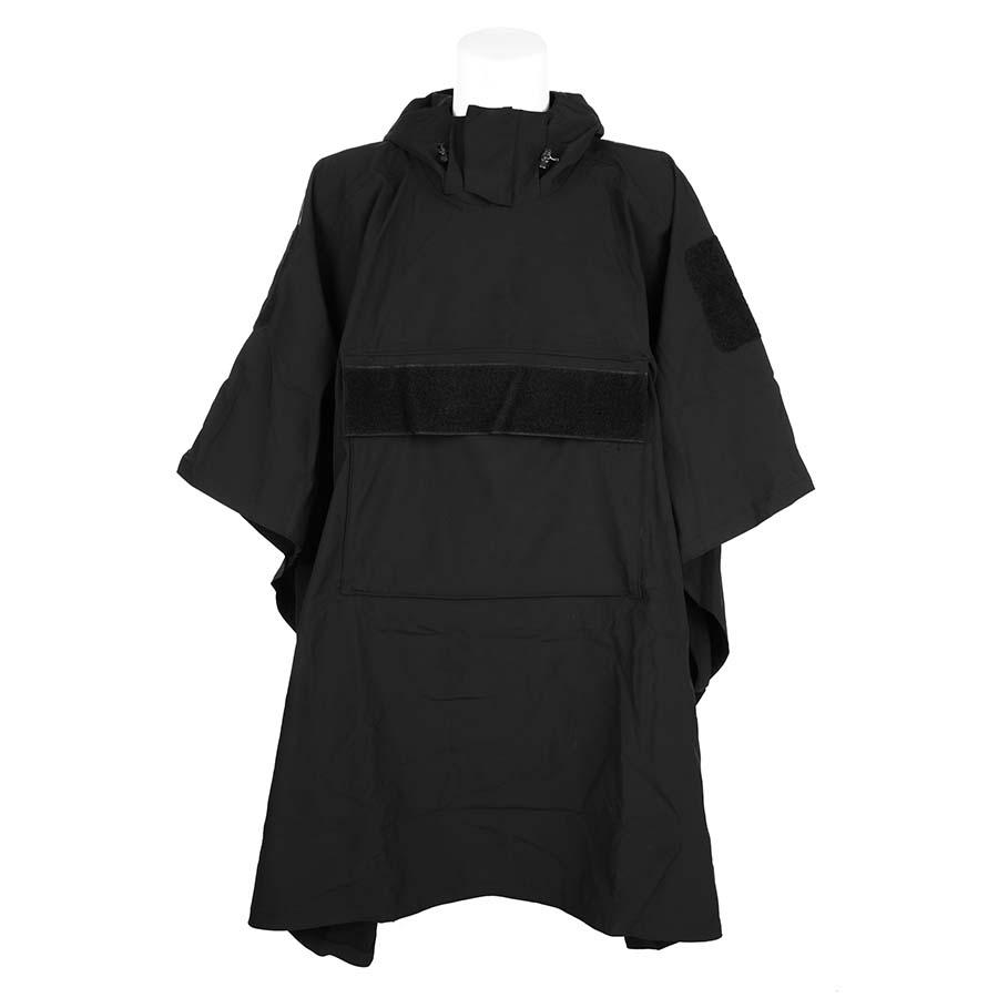 101Inc - Softshell Poncho Zwart